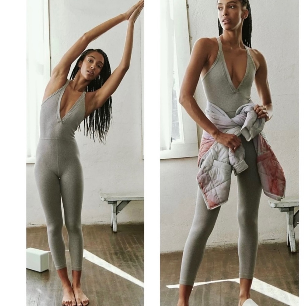 NEW Free People Movement Happiness RunsHenley Onesie